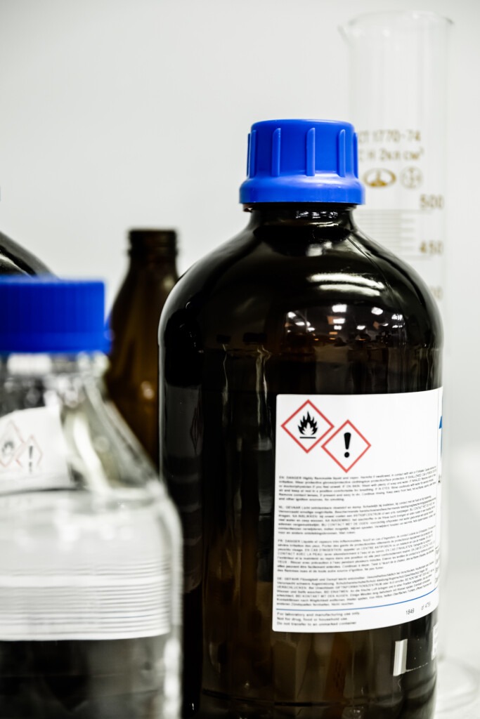 etykiety na chemię